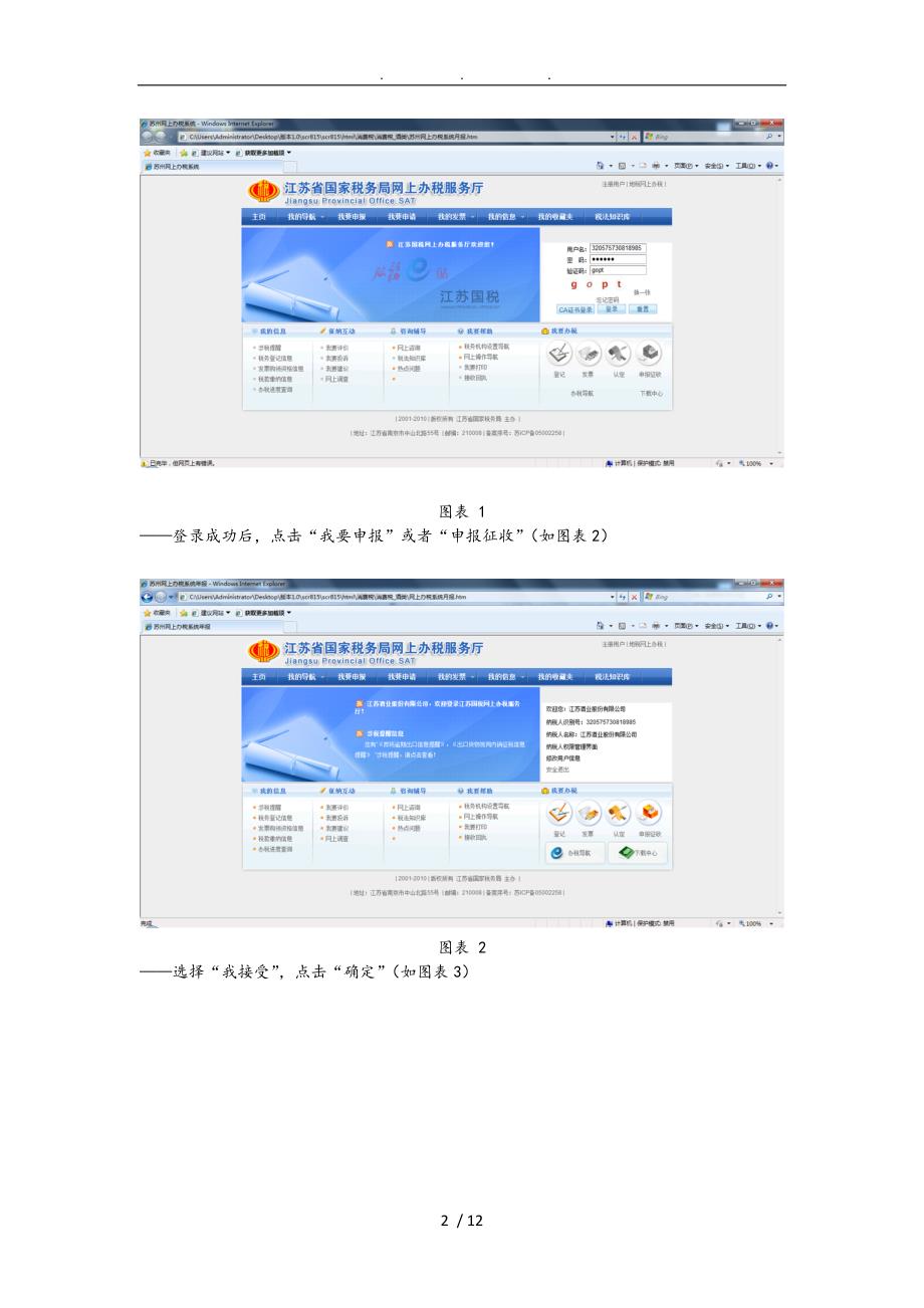 消费税人网上申报操作流程介绍_第2页