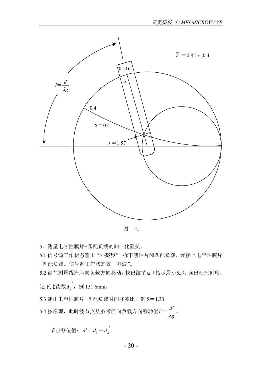 实验4 阻抗测量(归一化阻抗测试实例)_第5页