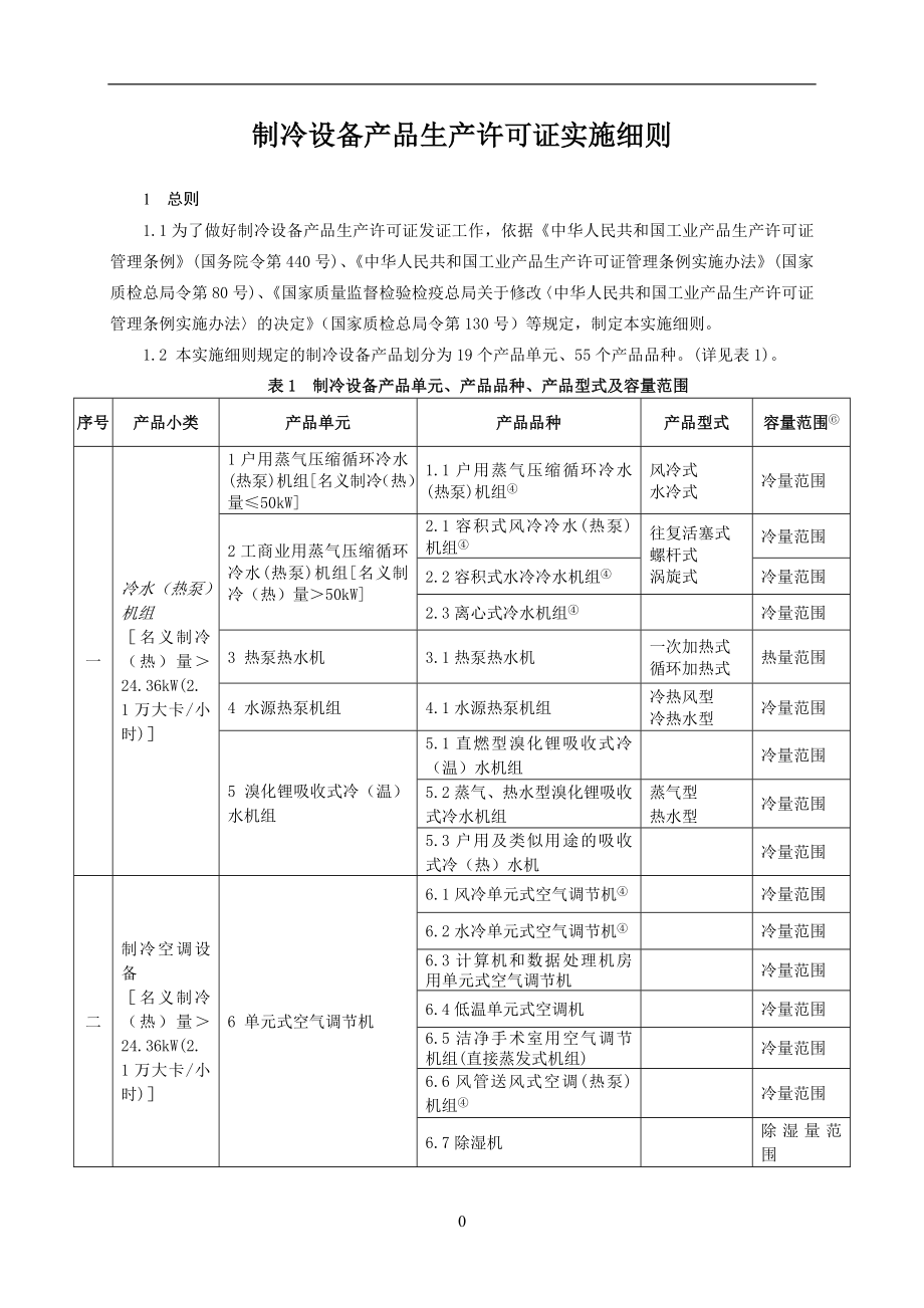 (2011版)制冷设备产品生产许可证实施细则(2011最新)_第3页