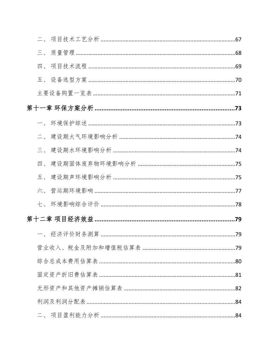 江西功率芯片项目可行性研究报告(DOC 65页)_第5页