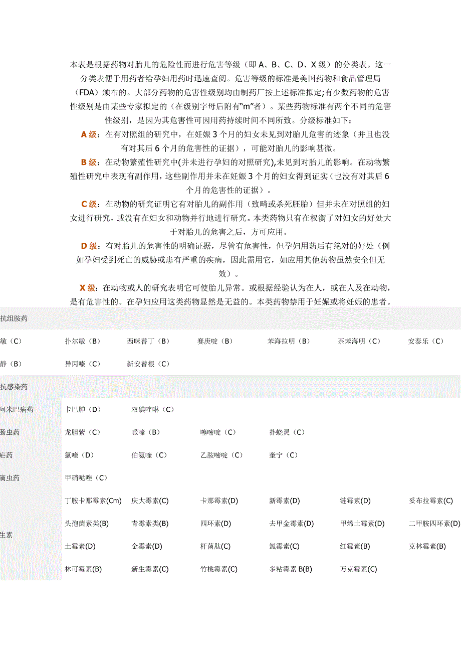 妊娠分级及说明_第1页