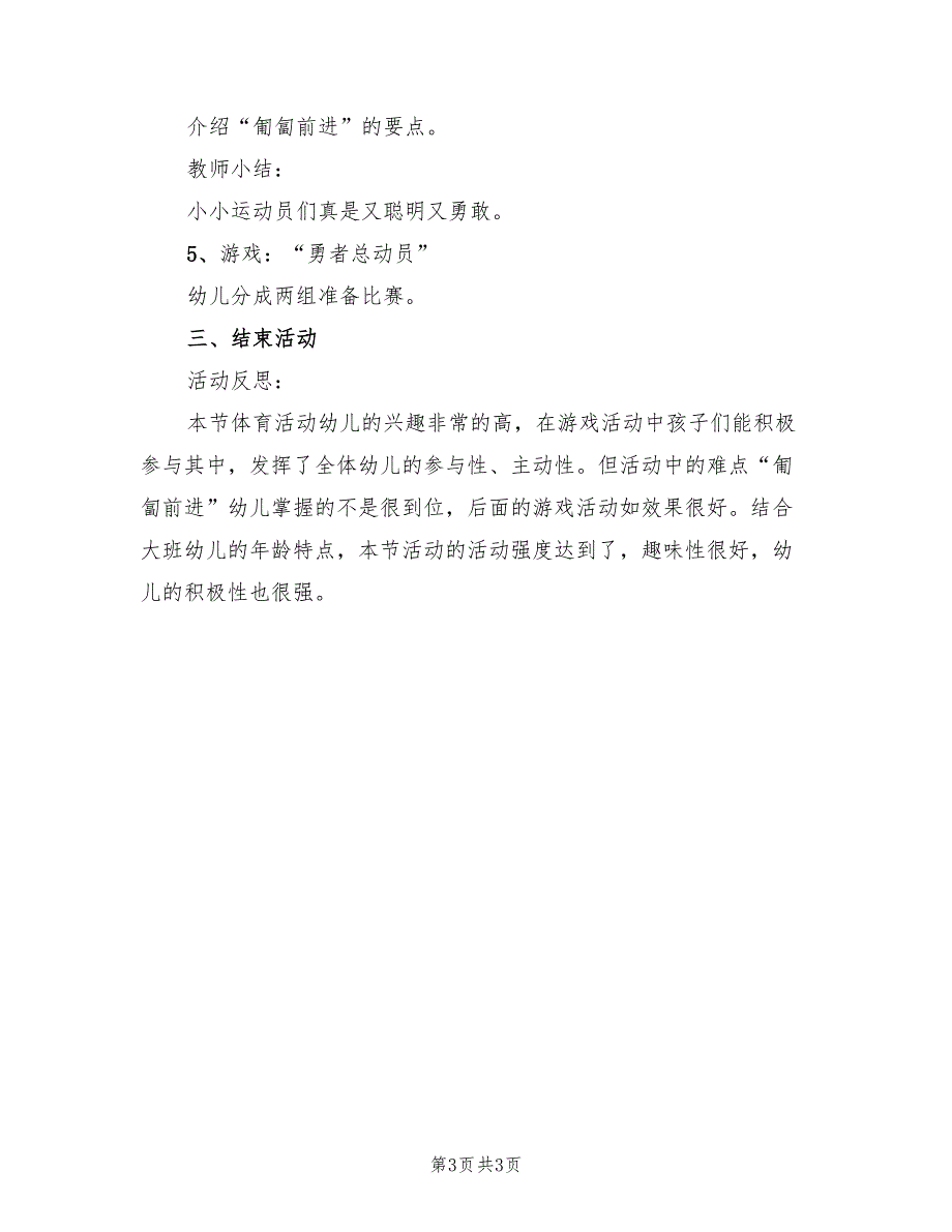 大班体育活动方案设计范文（二篇）_第3页