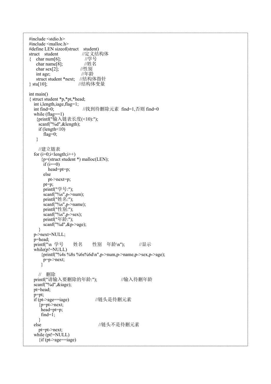 用户自己建立数据类型实验报告_第5页