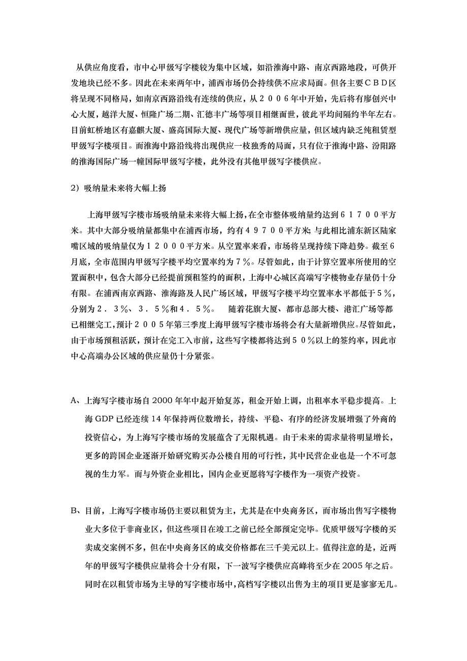 上海天伦公寓商务大楼策划代理书（doc 41)_第5页