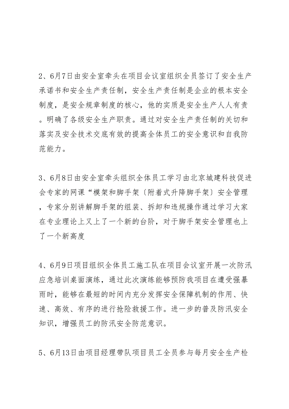 2023年落实企业生产主体责任专项整治活动汇报总结.doc_第2页