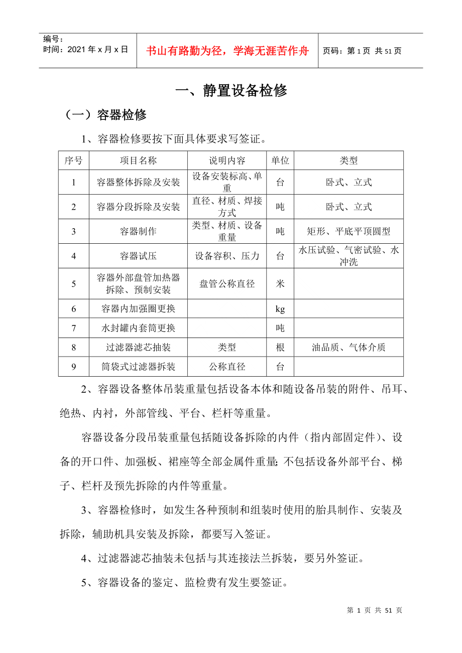 检修工程现场签证指导手册培训资料_第4页