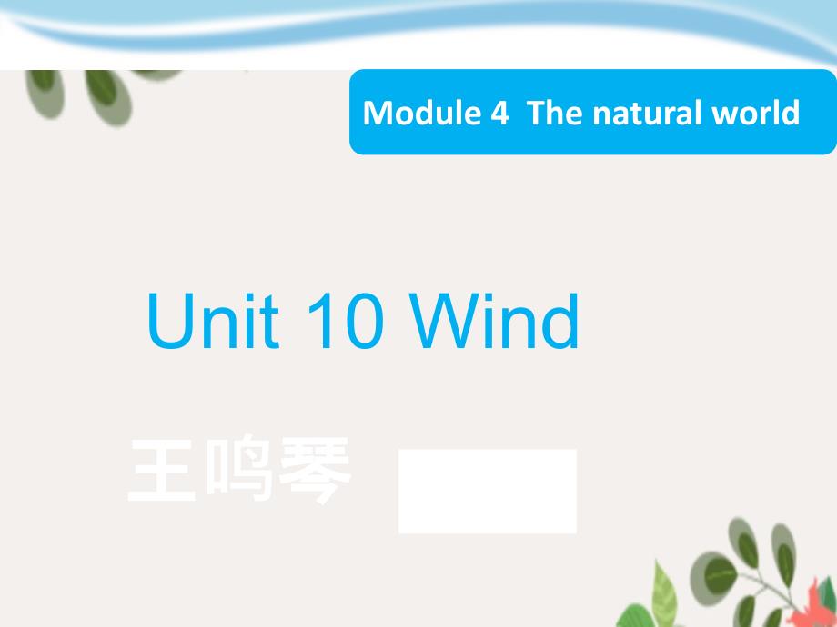 Module4ThenaturalworldUnit10Wind课件3_第1页