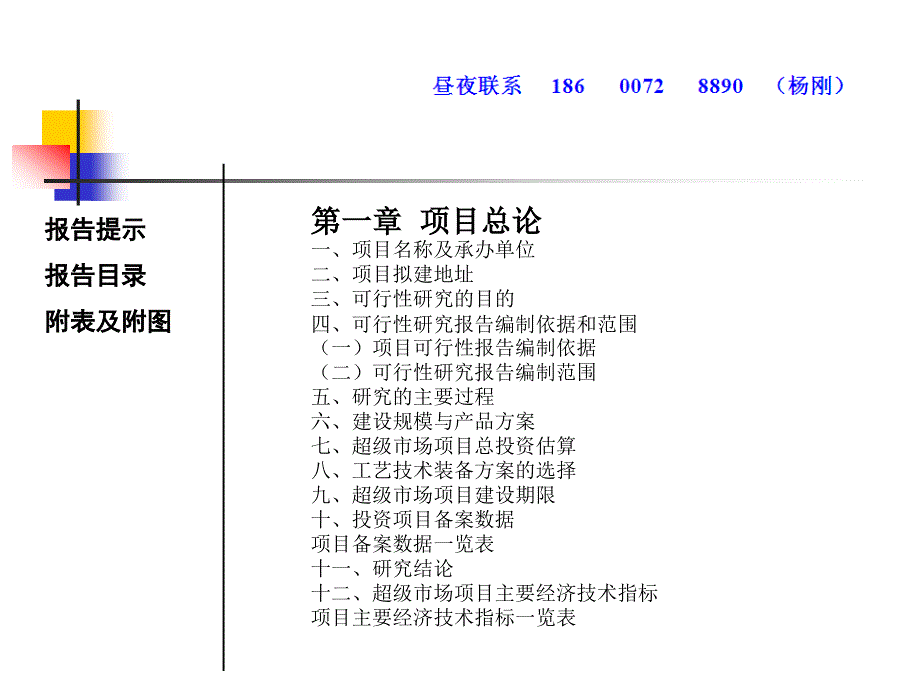 超级市场项目可行性研究报告_第3页