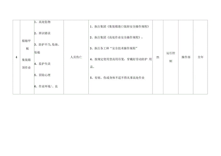 公司重大风险评价计划_第4页