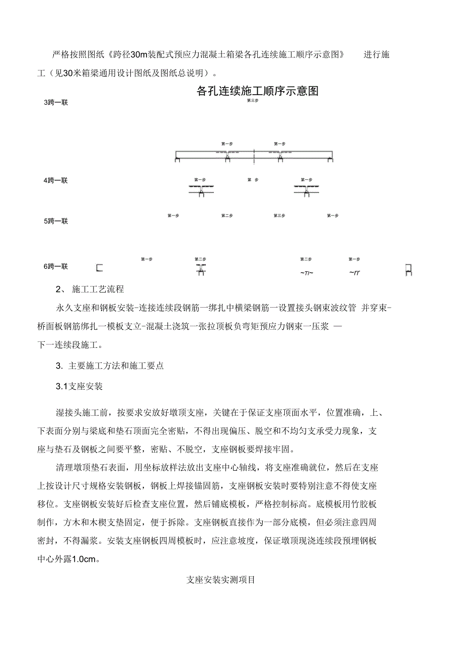 25米箱梁桥桥面系施工技术交底_第2页