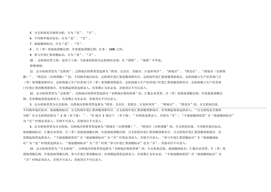 企业所得税汇总纳税总分机构信息备案表_第2页