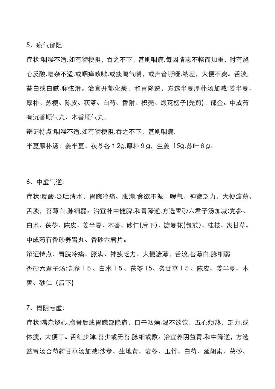 胃酸过多的中医分型辩证论治_第4页