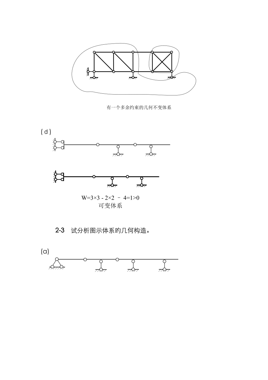 同济大学 朱慈勉版 结构力学 课后答案_第2页