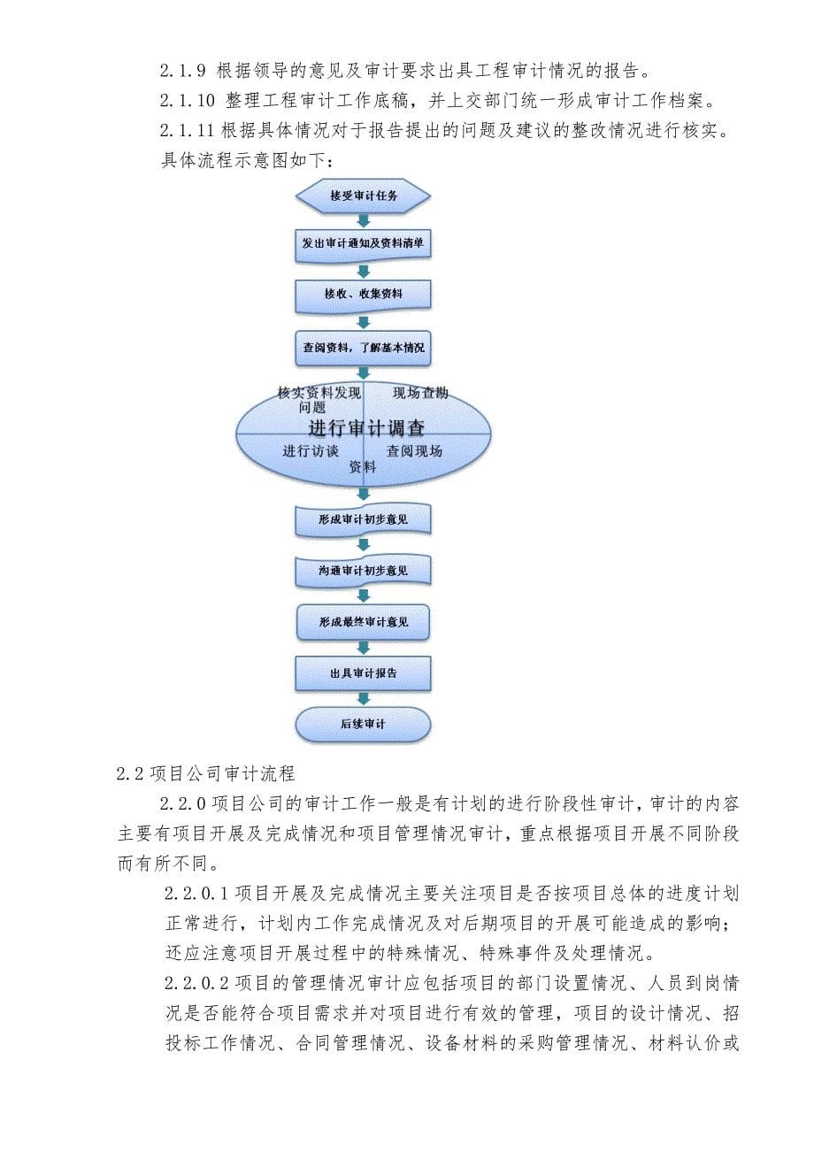 项目工程审计工作流程(共35页)_第5页