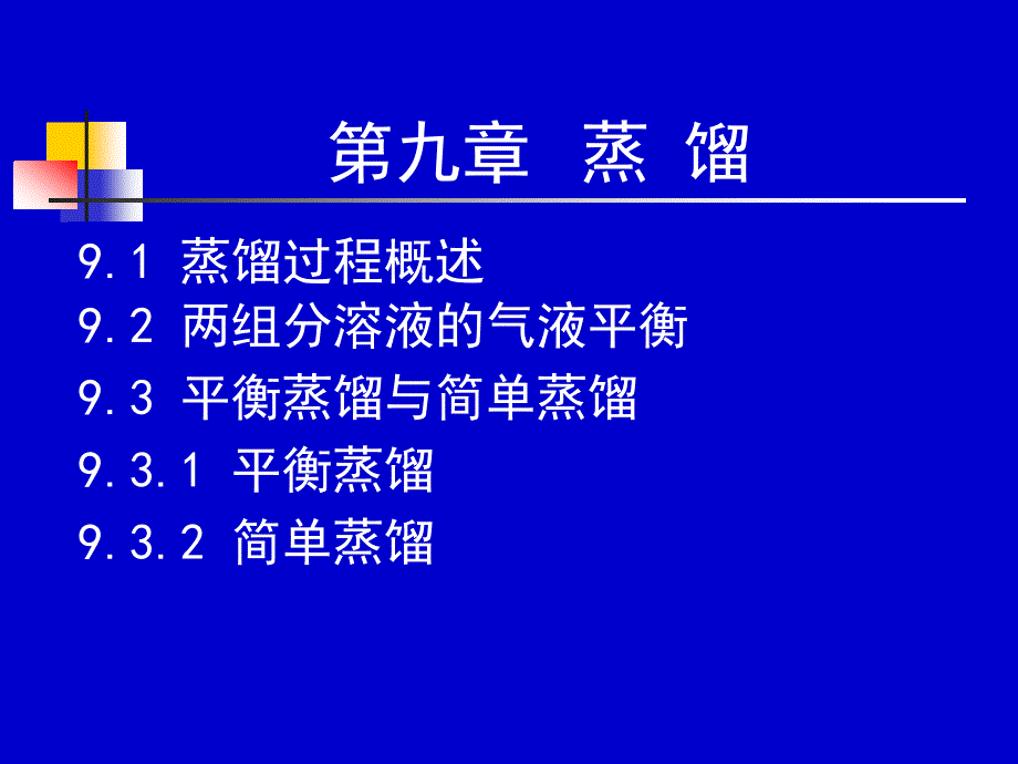 化工原理下册天津大学柴诚敬21－22学时_第1页