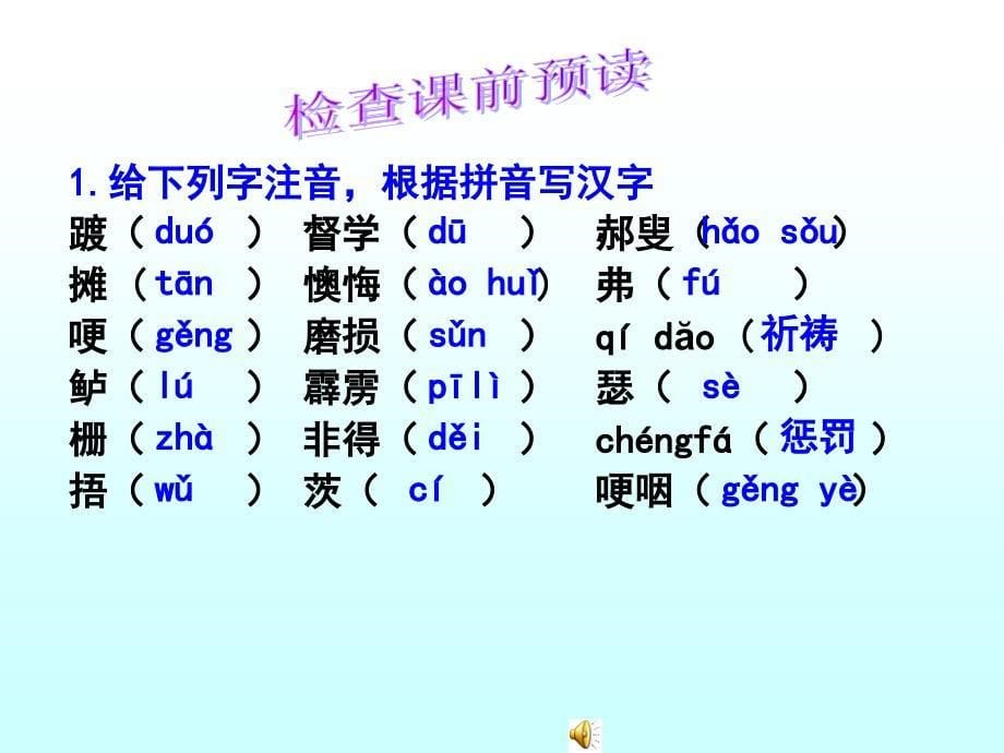 最后一课 (2)_第5页