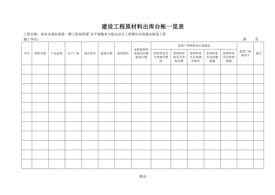 建设工程材料施工单位台帐_第3页