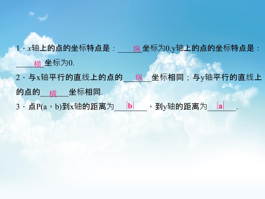 新编八年级数学上册3.2平面直角坐标系课件2新北师大版_第3页