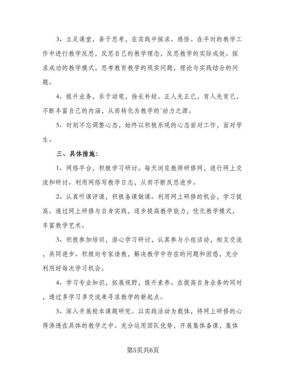 教师信息技术能力提升计划标准范本（3篇）.doc_第5页