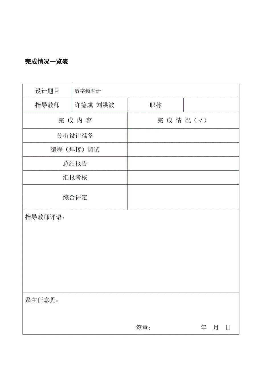 数字频率计毕业论文_第4页