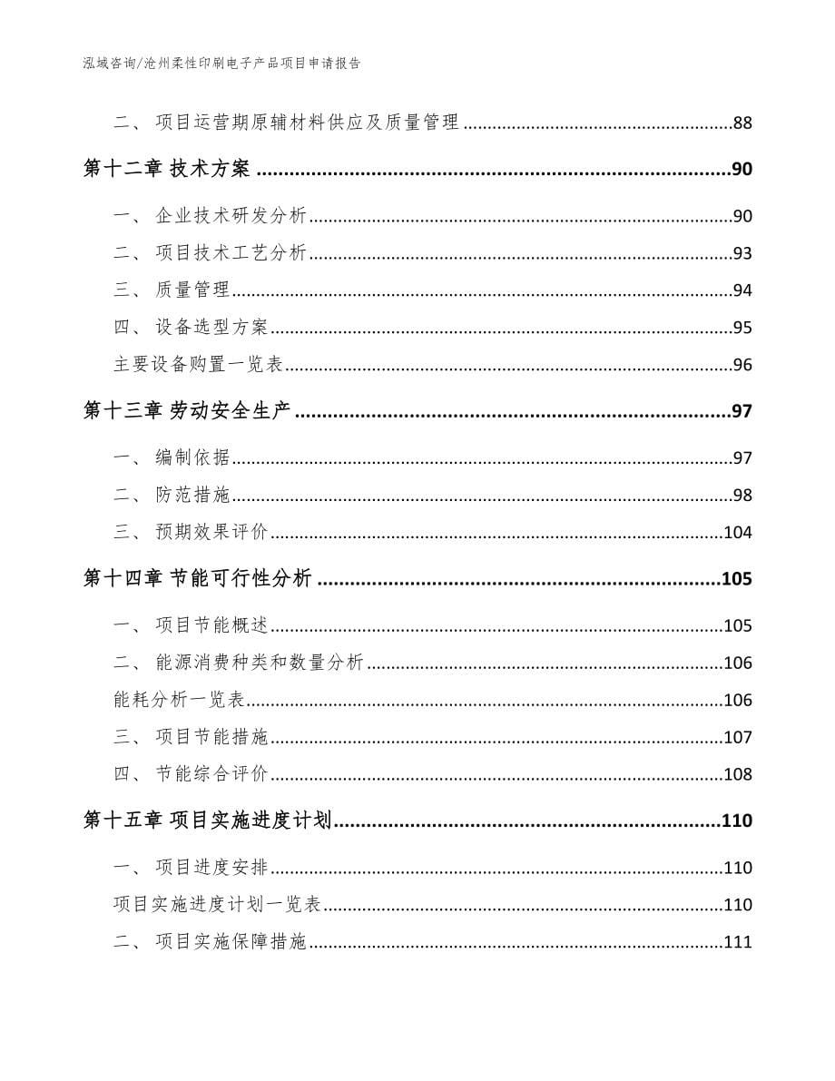 沧州柔性印刷电子产品项目申请报告（模板参考）_第5页