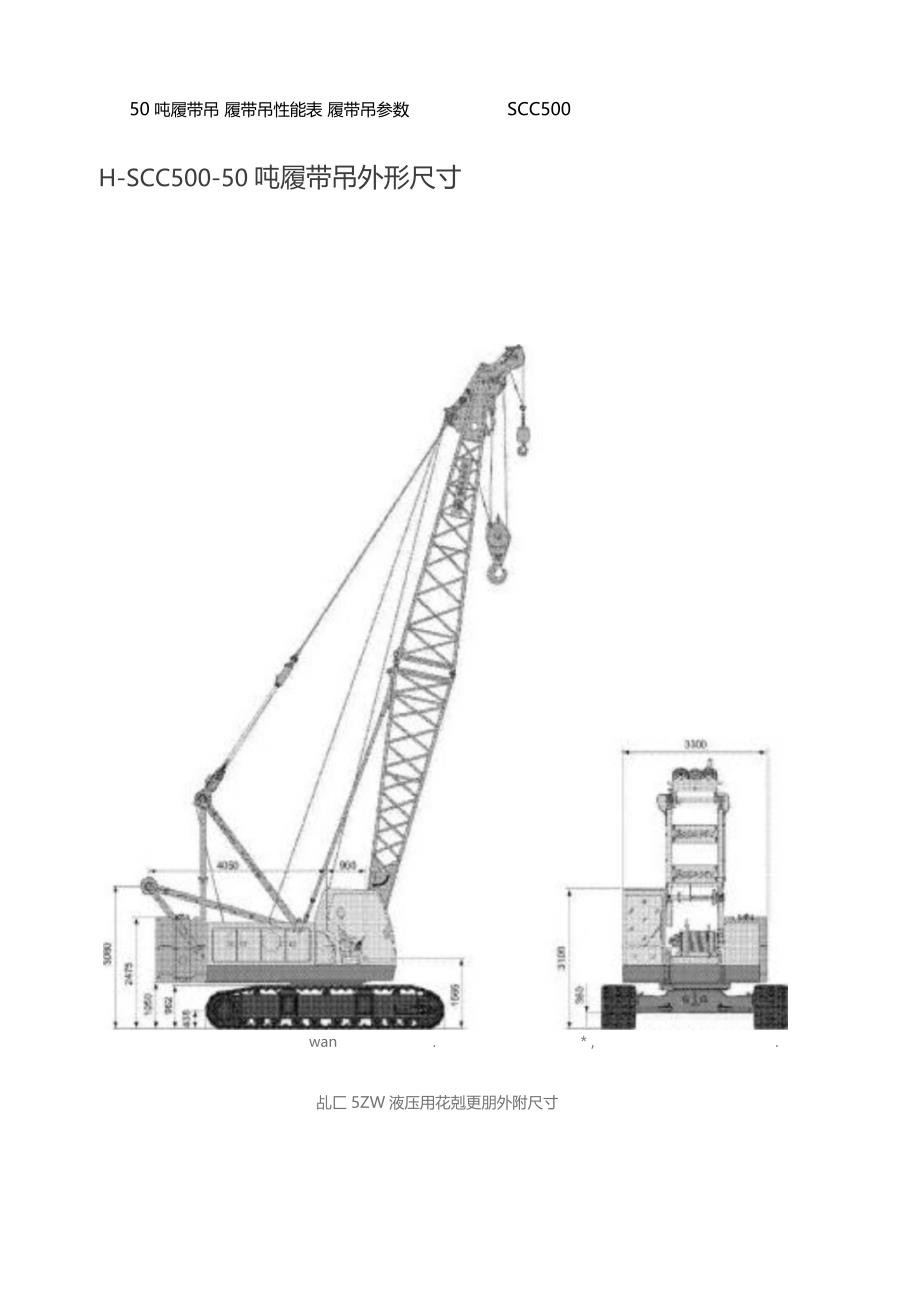 150吨履带吊性能表参考1_第3页