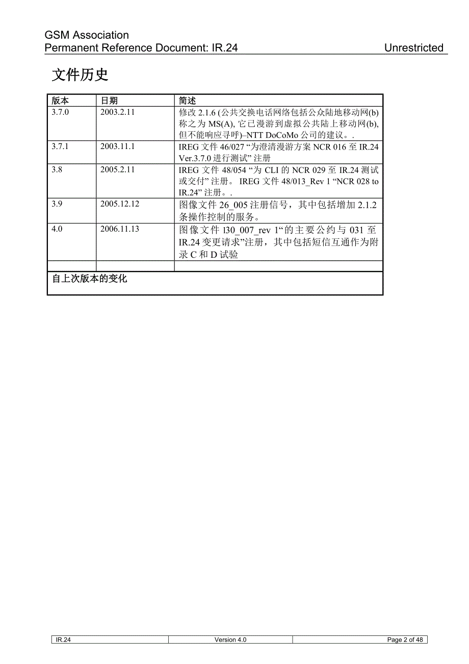 Inter-PLMN漫游终端至终端的功能规范(第4阶段测试)_第2页