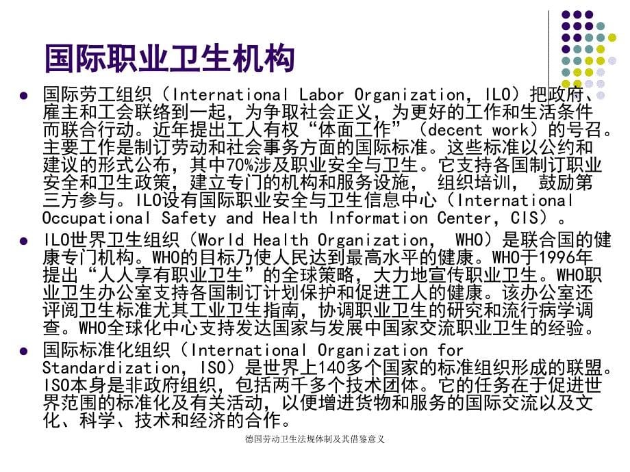 德国劳动卫生法规体制及其借鉴意义课件_第5页