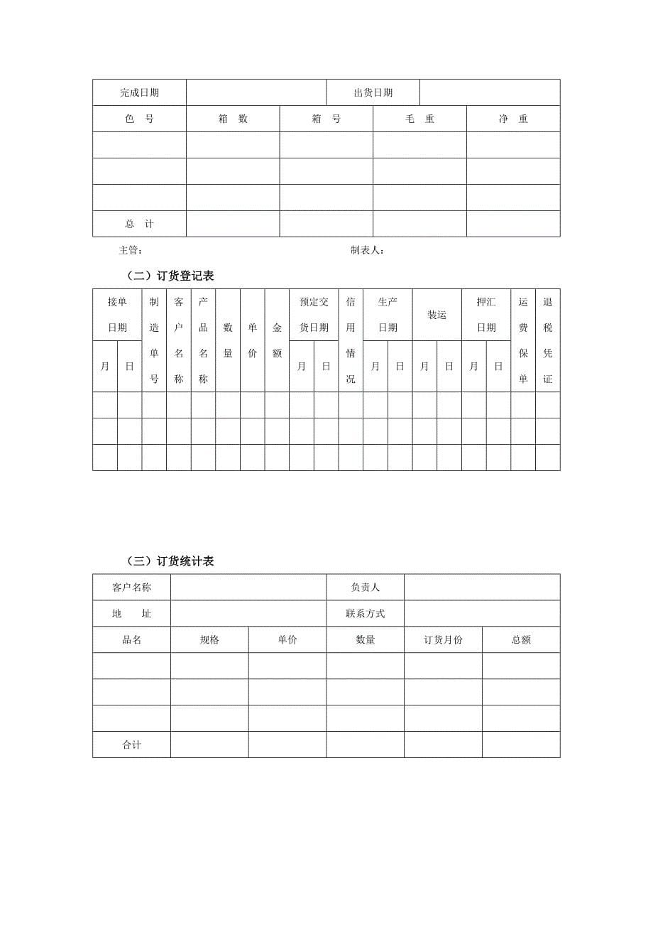 营销管理流程表格_第5页