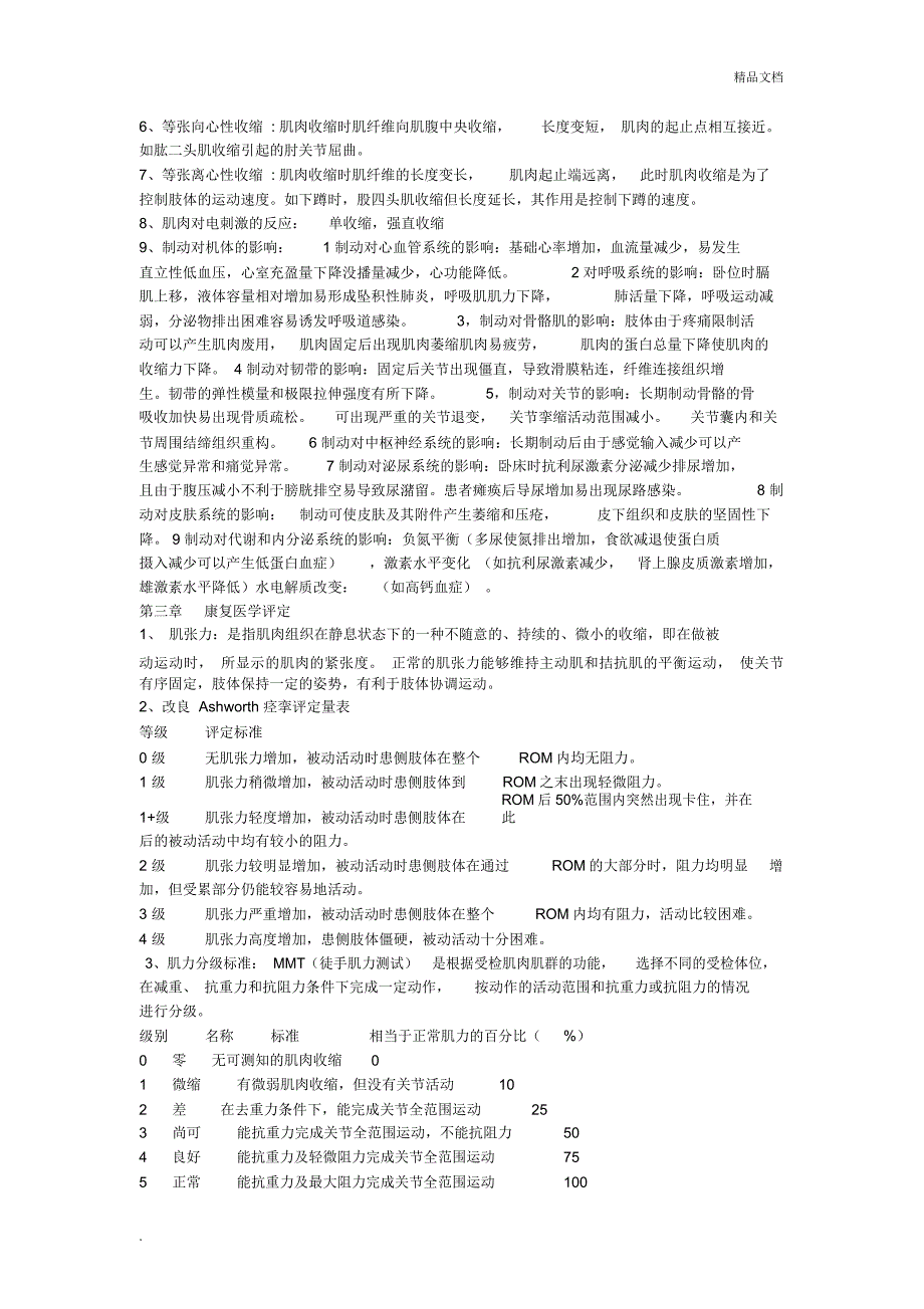 康复医学考试重点复习资料_第3页