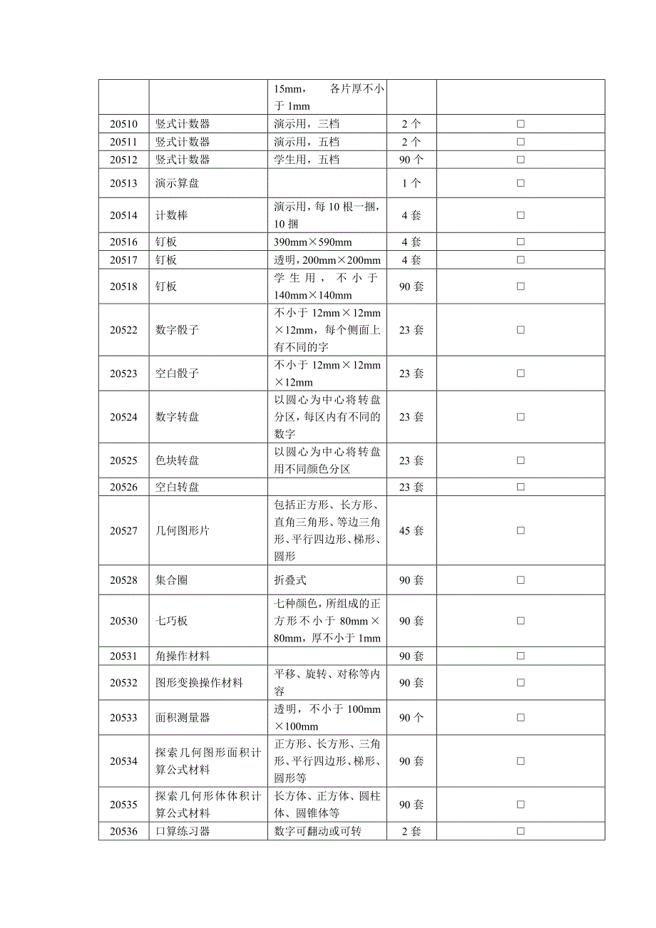 小学仪器验收表.doc_第3页