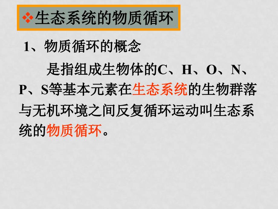 高中生物生态系统的物质循环1课件人教版必修2_第2页