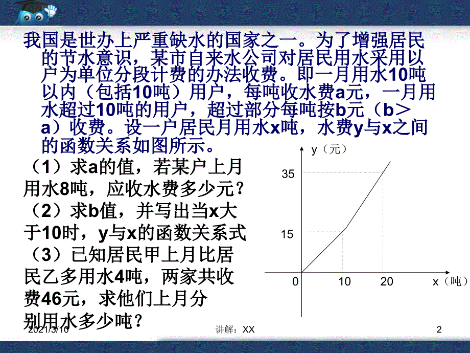 一次函数应用题常见类型参考_第2页