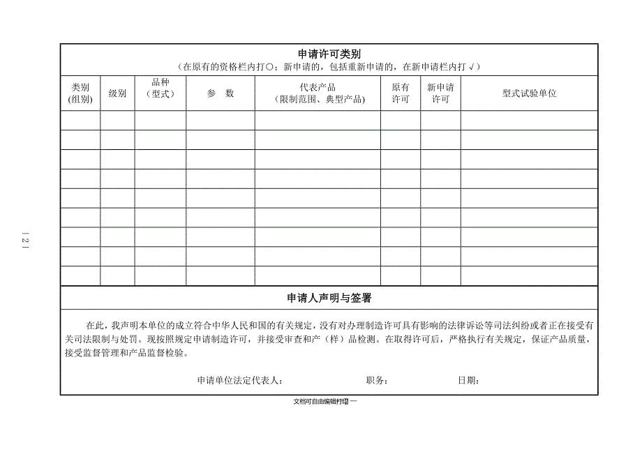 特种设备制造许可申请书_第3页