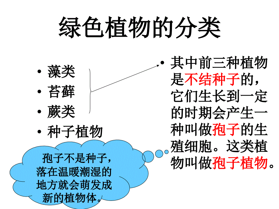 2014年新人教版七年级生物上册-第三单元-第一章-第一节-藻类、苔藓和蕨类植物-课件_第4页