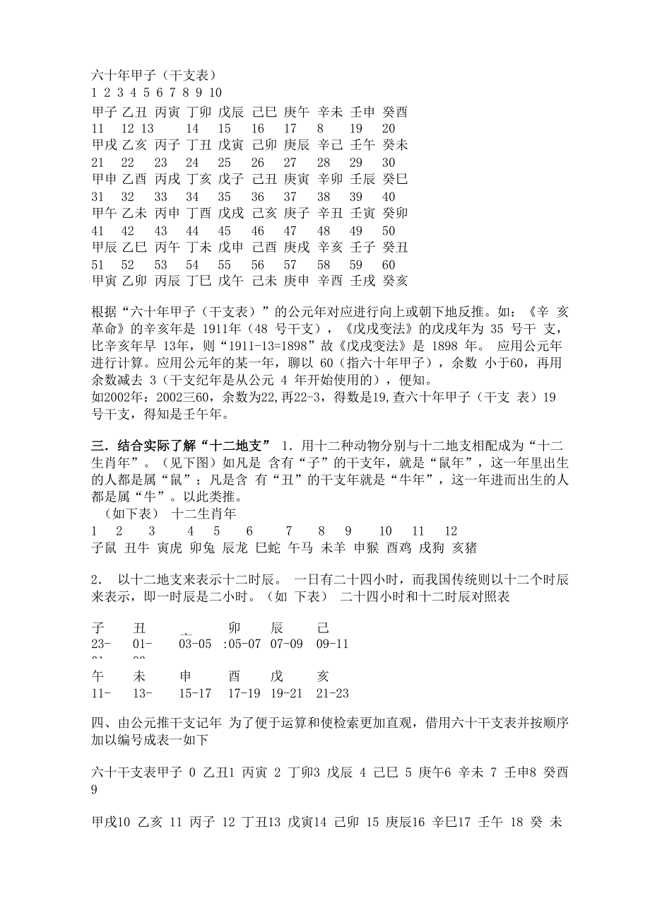 天干地支读音和算法详解_第3页