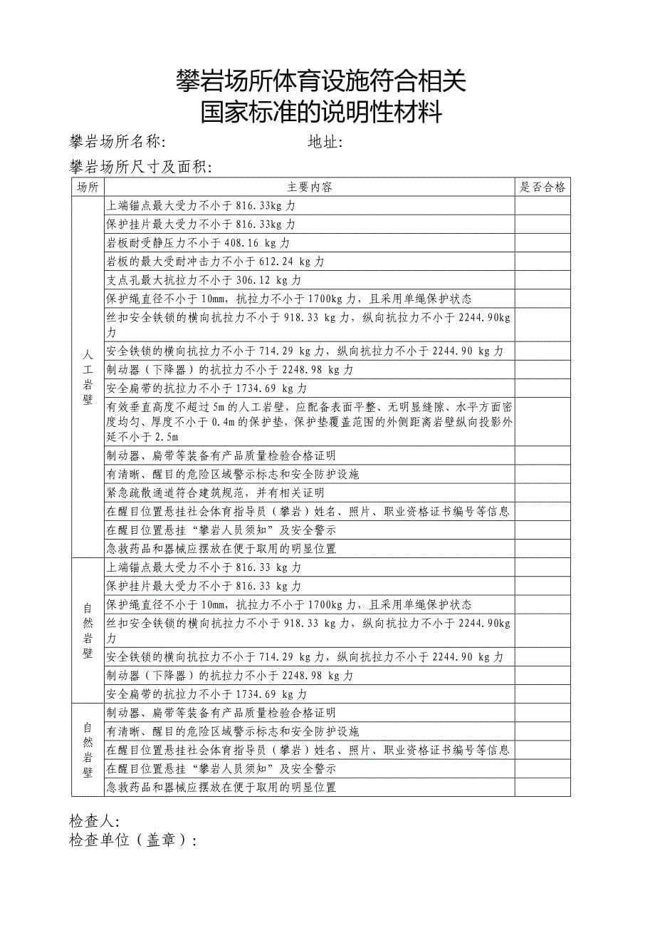 经营高危险性体育项目申请书_第5页