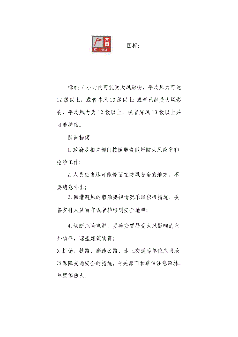 大风预警信号等级划分_第4页