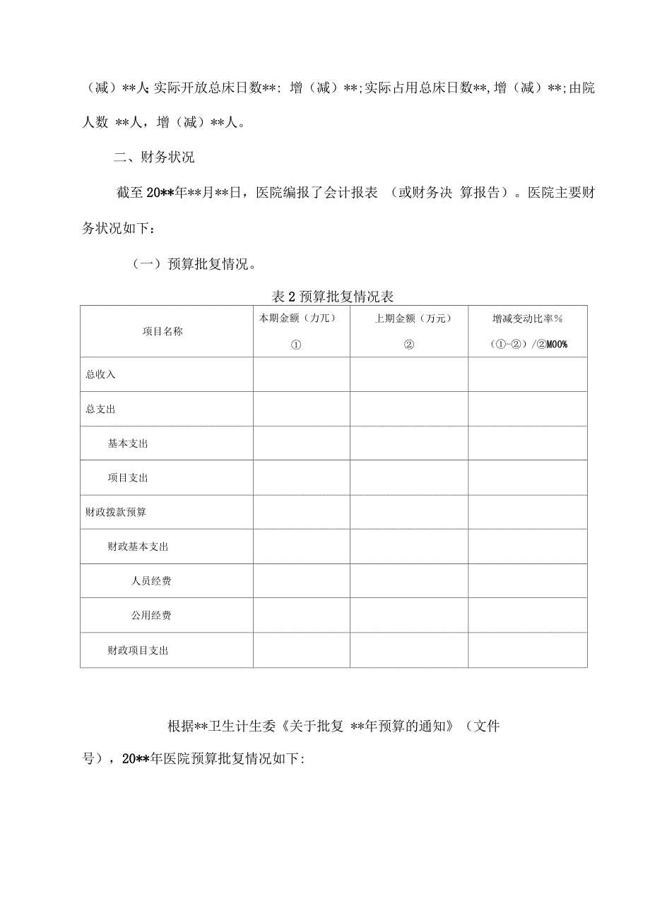 公立医院年度财务分析报告模版_第3页