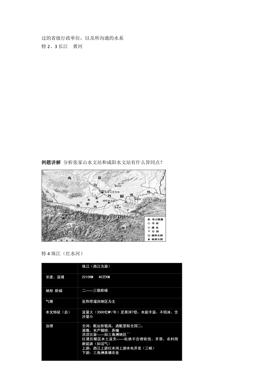 精品北京市第四中学高考地理人教版总复习讲义：中国的河湖及水资源_第2页