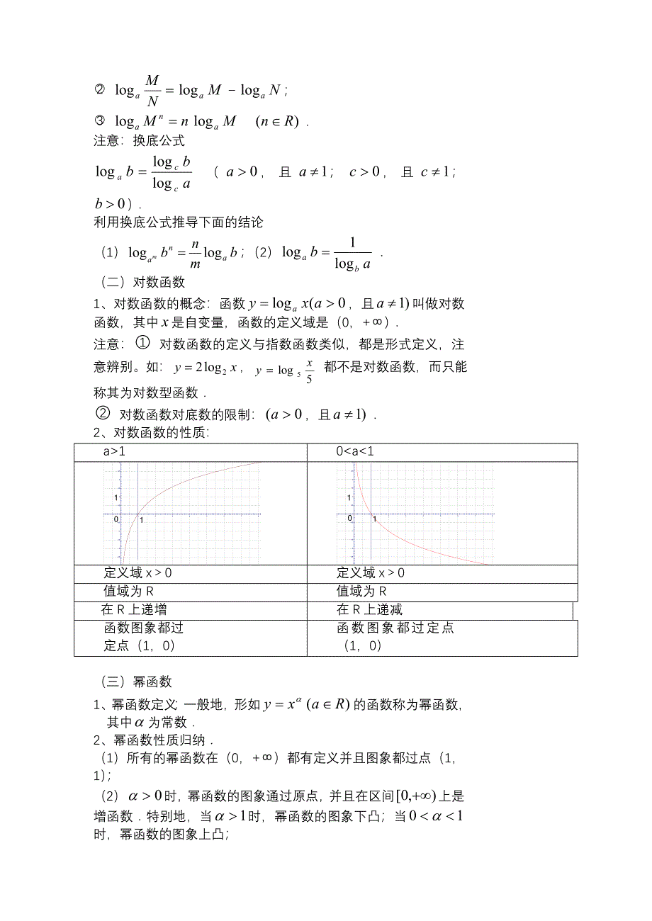 高一数学必修一第二章知识点总结_第3页