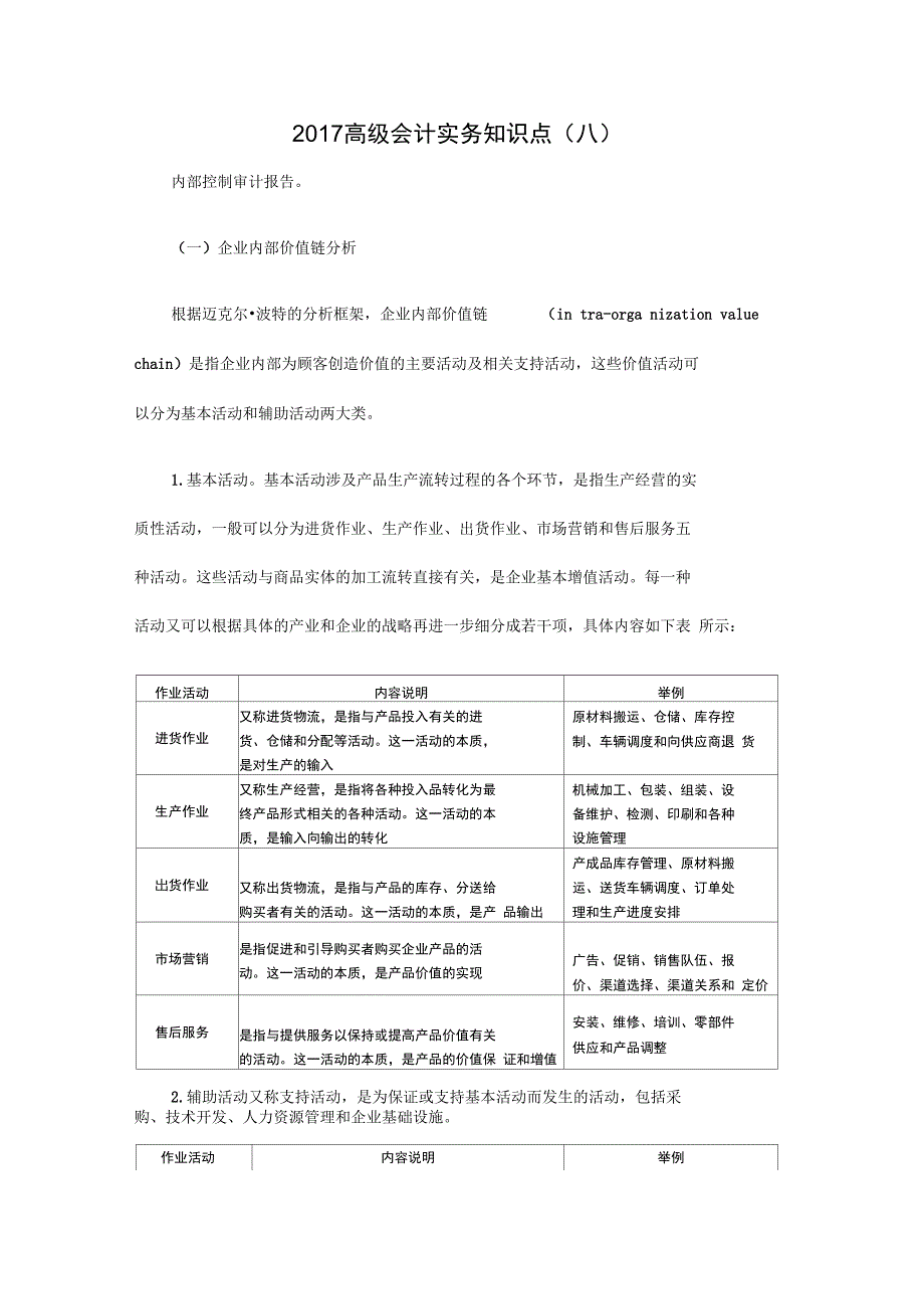 高级会计实务知识点_第1页