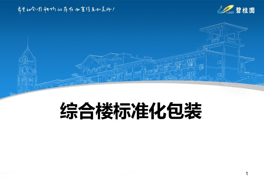 碧桂园综合楼标准化包装PPT43页_第1页