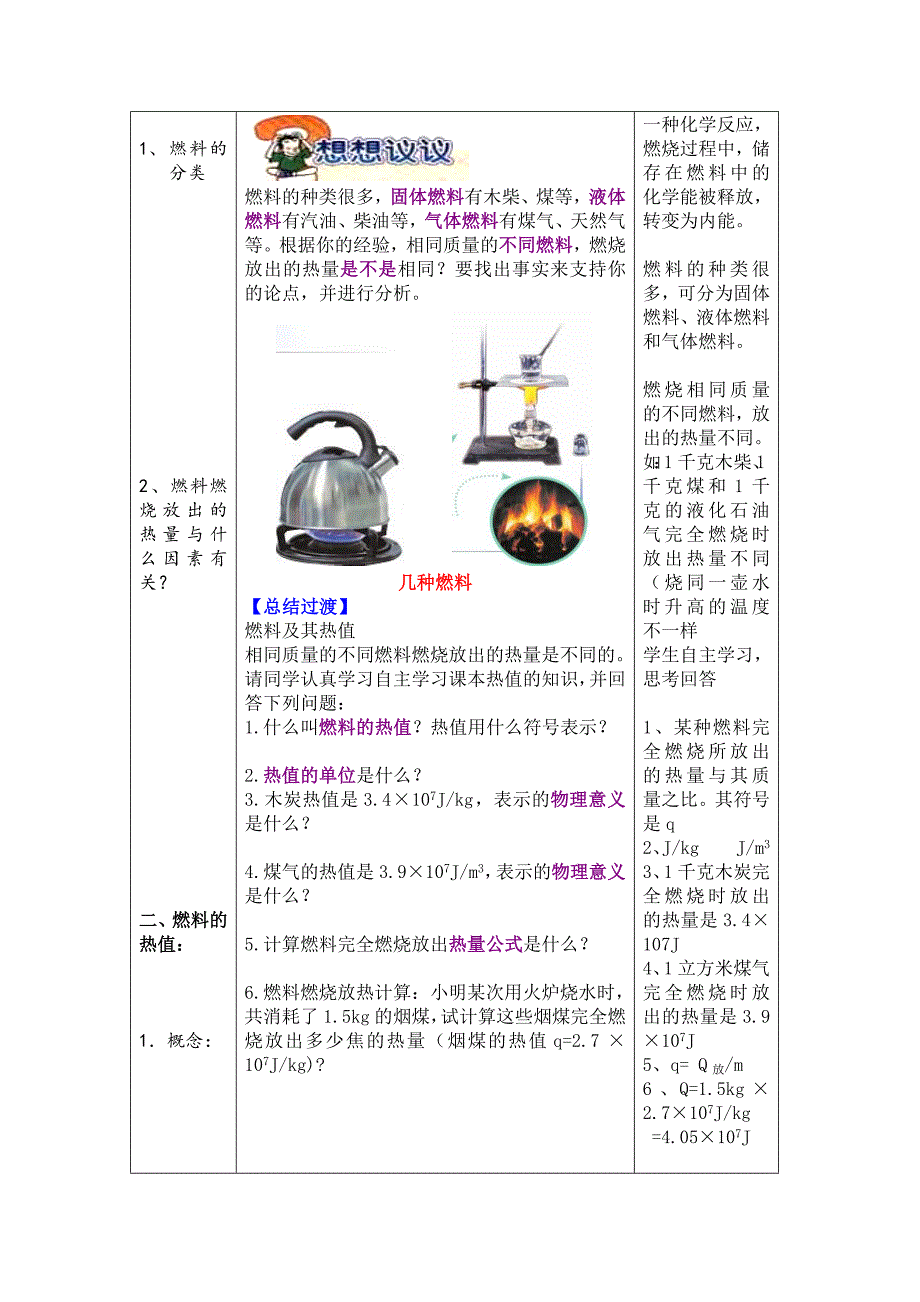 九年级物理142热机的效率教案_第2页