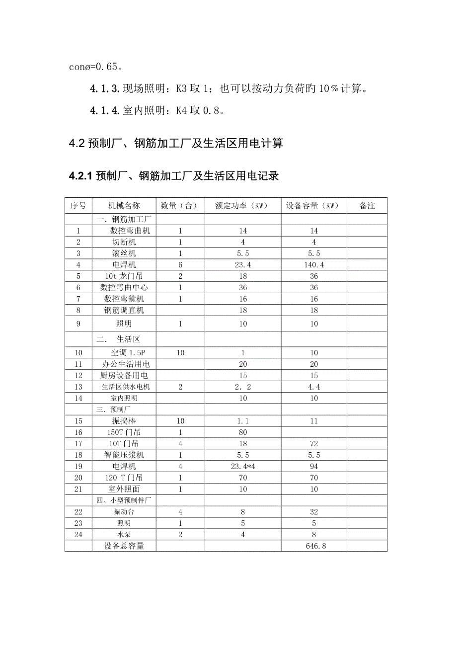 临时用电专项施工方案_第5页