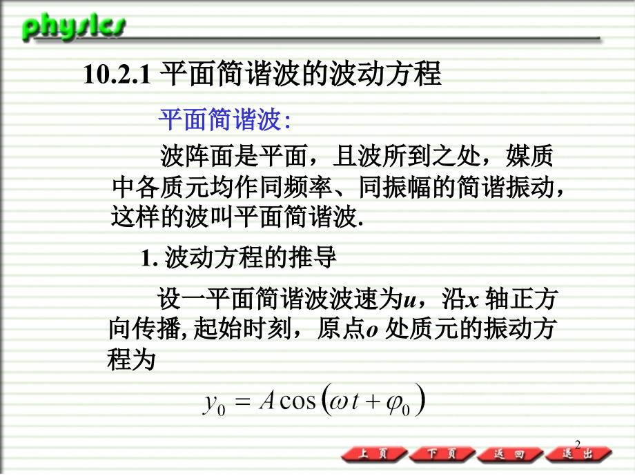 大学物理第2版朱峰主编102PPT优秀课件_第2页