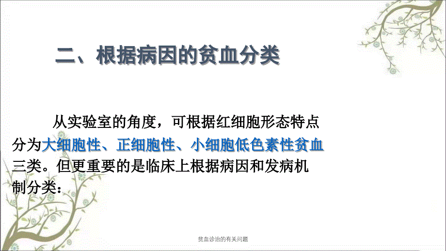 贫血诊治的有关问题_第4页