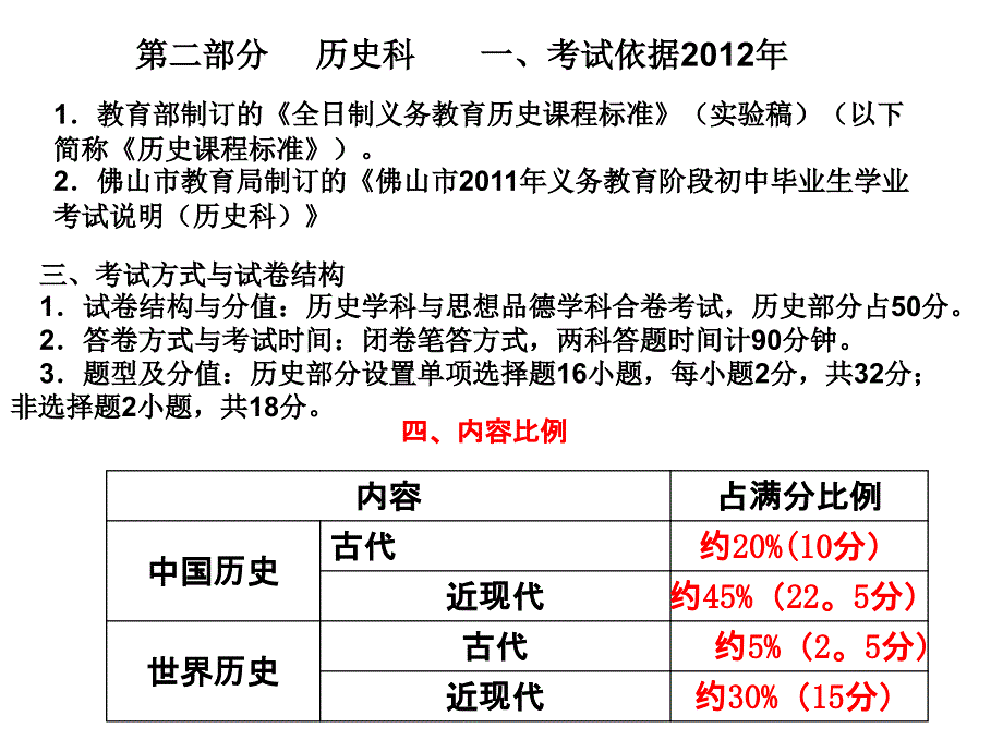 二部历史科一考试依据_第1页