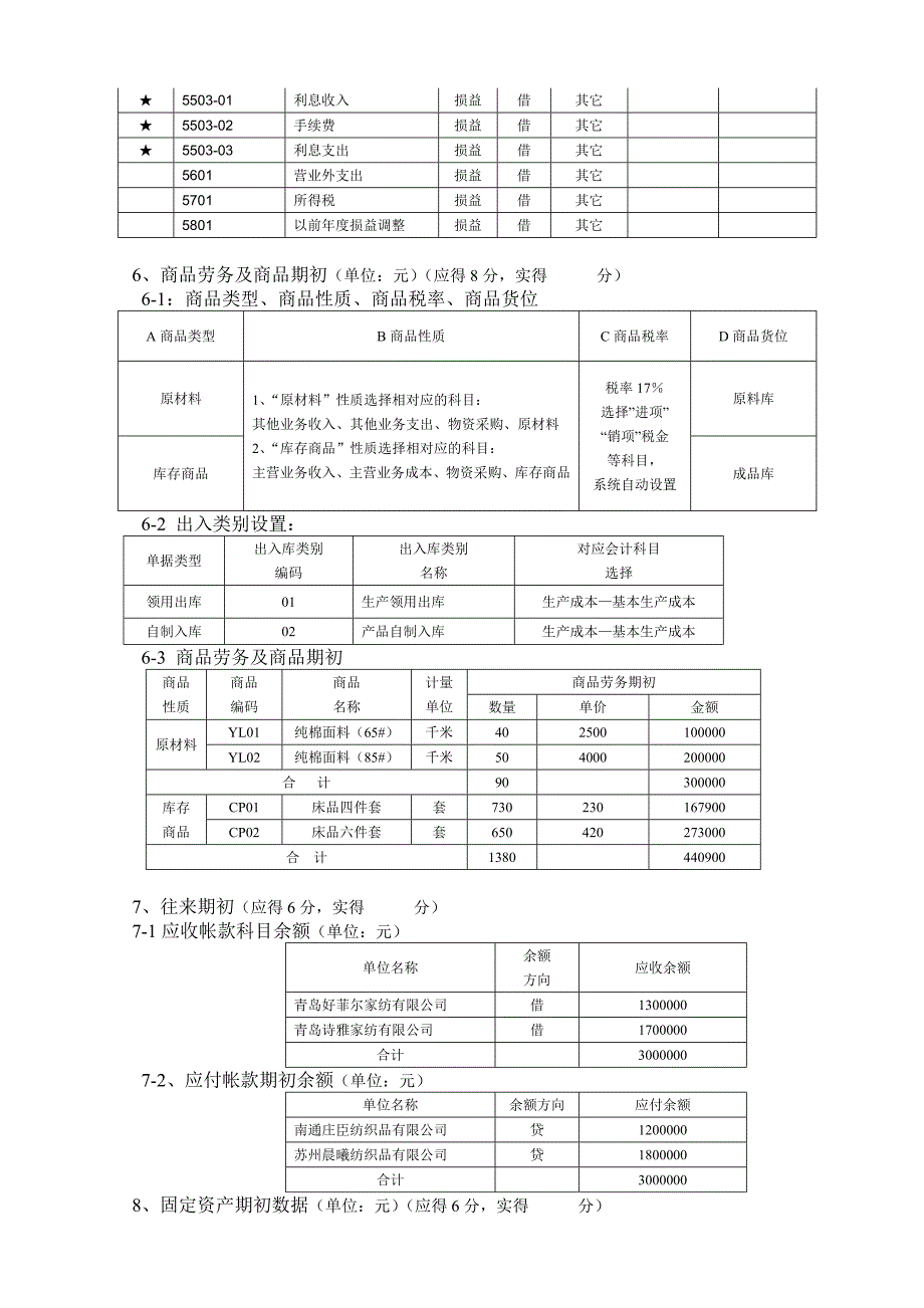 中级会计电算化考试试题_第4页