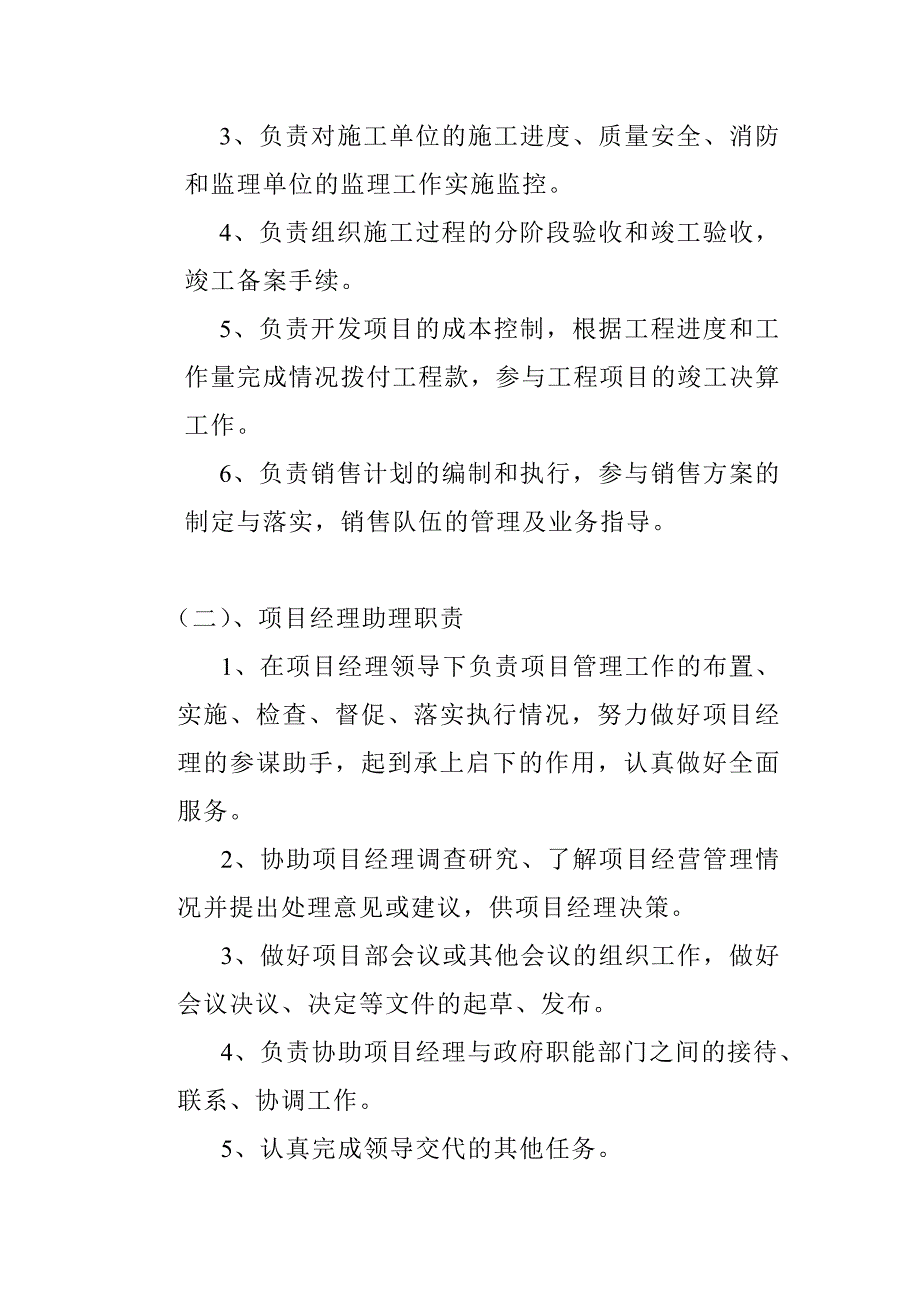 企业项目管理制度范本_第2页